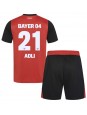 Bayer Leverkusen Amine Adli #21 Heimtrikotsatz für Kinder 2024-25 Kurzarm (+ Kurze Hosen)